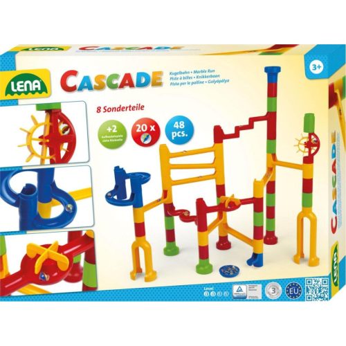 Golyópálya üveggolyókkal (65290)