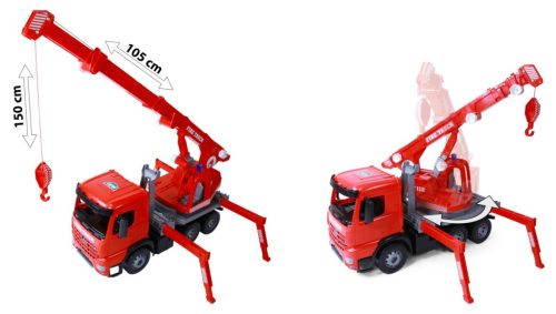 Arocs 3 tengelyes tűzoltóautó (02175)