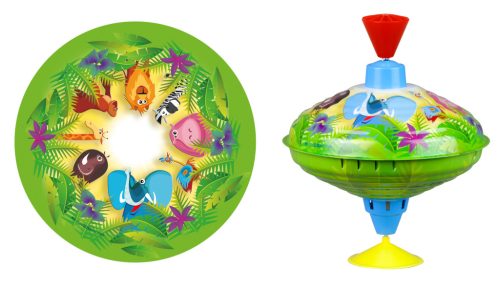 Dzsungel állatai búgócsiga 16 cm (52263)