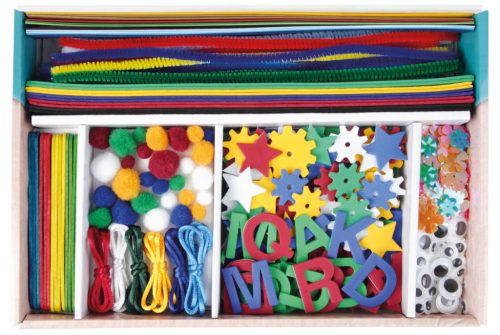 Kézműves, kék, 400 db doboz (42715)