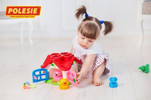 Állatos készségfejlesztő ház (9159)