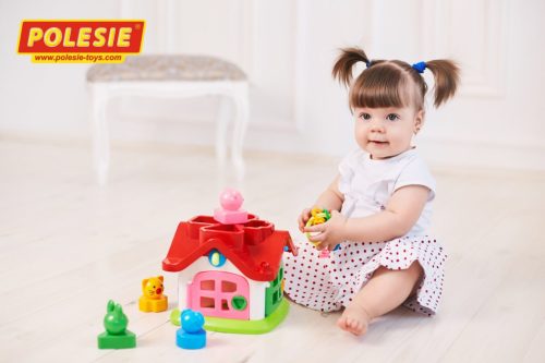 Állatos készségfejlesztő ház (9159)