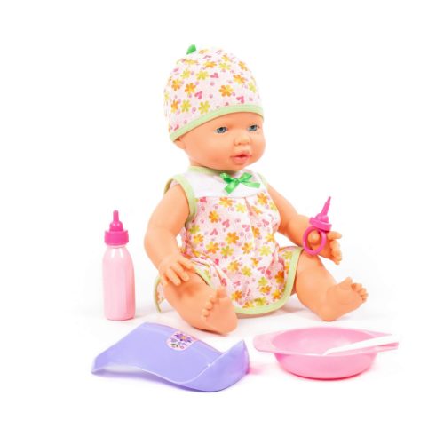 Jolly baba, 35 cm, cumival és etetőkészlettel (78377)