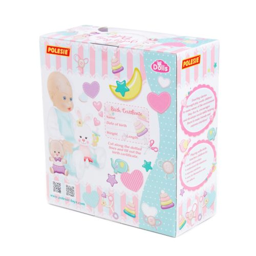 Jolly baba, 35 cm, cumival és etetőkészlettel (78377)