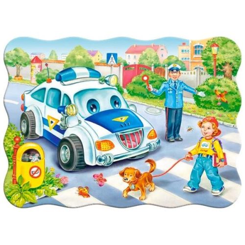 Út az iskolába - 30 Contour Puzzle (B-03389-1)