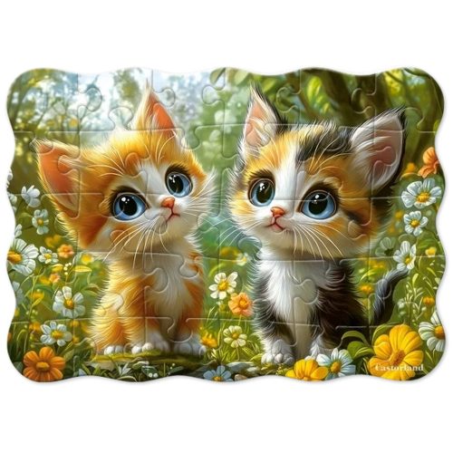 Aranyos kiscicák - 30 Contour Puzzle (B-03884-1)