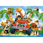 Softies on Safari - 60 darabos Puzzle (B-06793-1)