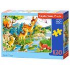 Kis szarvas - 120 darabos Puzzle (B-12725-1)