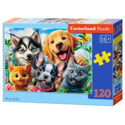 Kiskedvenc szelfi - 120 darabos Puzzle (B-13609-1)