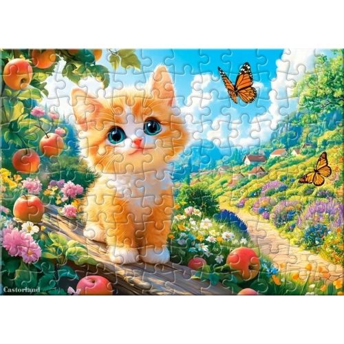 A cica sétája - 120 darabos Puzzle (B-13623-1)