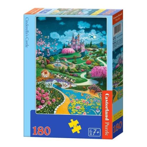 Hamupipőke kastélya - 180 darabos Puzzle (B-018543)