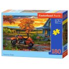 Őszi lovaglás - 180 darabos Puzzle (B-018567)