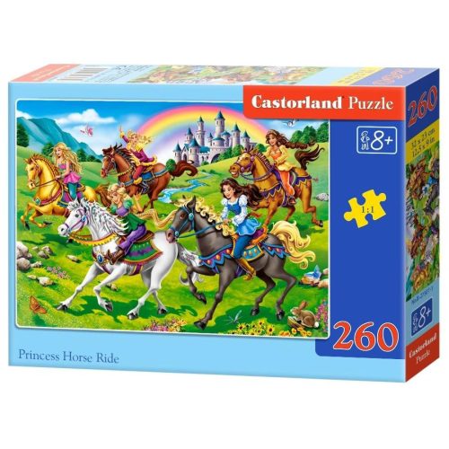 Princess Lovaglás - 260 darabos Puzzle (B-27507-1)