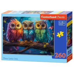 Három kis bagoly - 260 darabos Puzzle (B-27651-1)