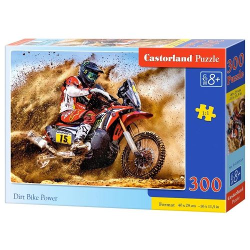 Dirt Bike teljesítmény - 300 darabos Puzzle (B-030354)