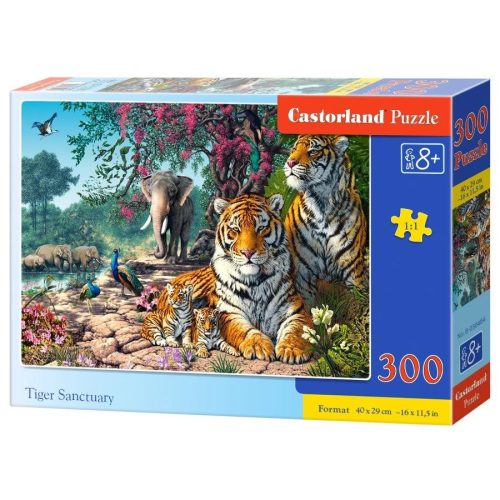 Tigris Menedék - 300 darabos Puzzle (B-030484)