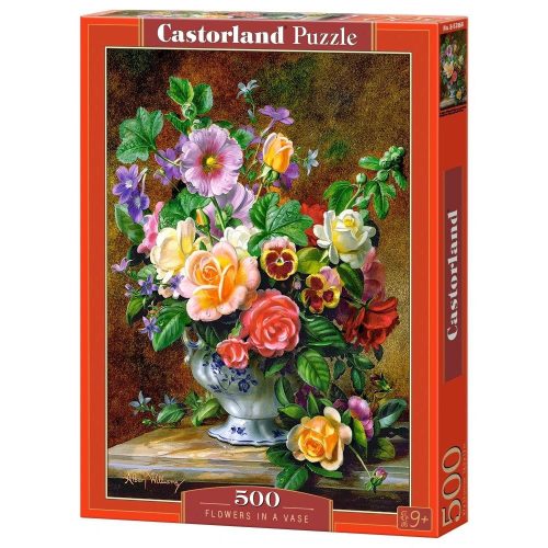 Virágok egy vázában - 500 darabos Puzzle (B-52868)