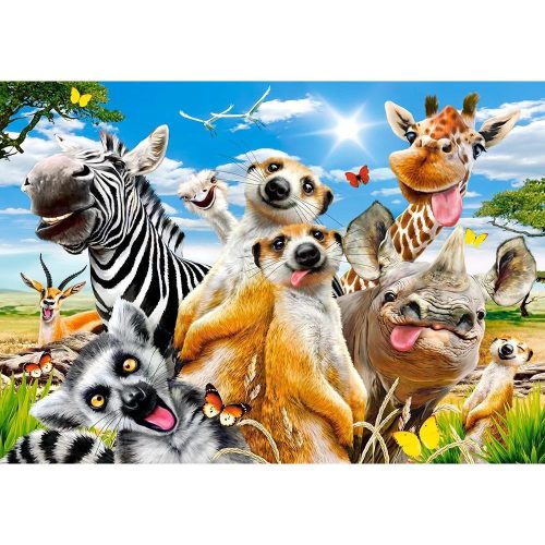 Afrikai szelfi - 500 darabos Puzzle (B-53568)
