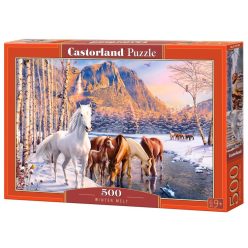 Téli olvadás - 500 darabos Puzzle (B-53704)
