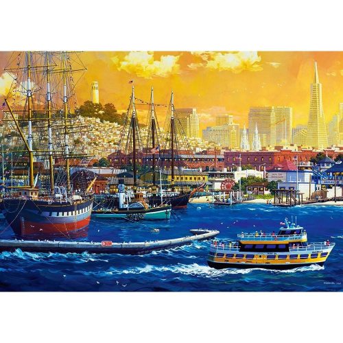 San Francisco kikötője - 500 darabos Puzzle (B-53735)