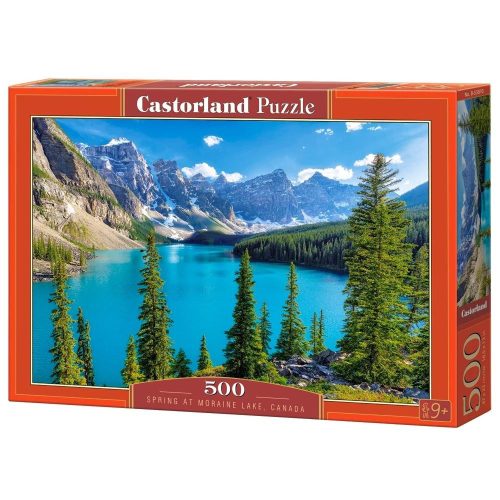 Tavasz a Moraine-tónál, Kanada - 500 darabos Puzzle (B-53810)