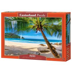   Üdülés a Seychelle-szigeteken - 500 darabos Puzzle (B-53827)