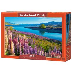 Lake Tekapo, Új-Zéland - 500 darabos Puzzle (B-53896)