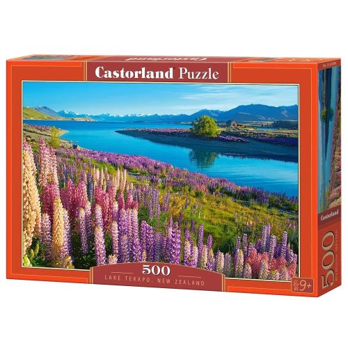 Lake Tekapo, Új-Zéland - 500 darabos Puzzle (B-53896)