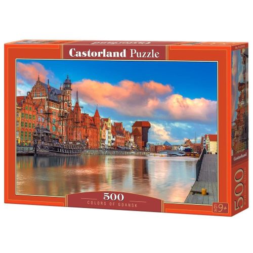 Gdansk színei - 500 darabos Puzzle (B-53933)