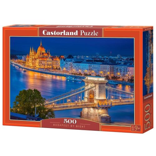 Budapest éjjel - 500 darabos Puzzle (B-53940)