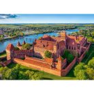 A malborki vár kilátása, Lengyelország - 500 darabos Puzzle (B-54039)