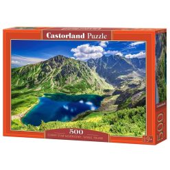   Czarny Staw Gąsienicowy, Tátra, Lengyelország - 500 darabos Puzzle (B-54053)