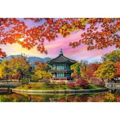   A Gyeongbokgung palota – Szöul, Dél-Korea - 500 darabos Puzzle (B-54138)