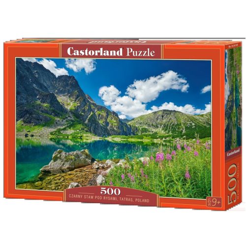 Fekete-tó a Tengerszem-csúcs alatt - Tátra, Lengyelország - 500 darabos Puzzle (B-54145)