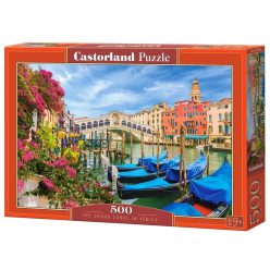A Velencei Nagy-csatorna - 500 darabos Puzzle (B-54268)