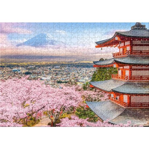 Tavasz Japánban - 500 darabos Puzzle (B-54282)