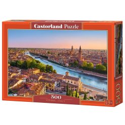 Verona, Olaszország - 500 darabos Puzzle (B-54299)