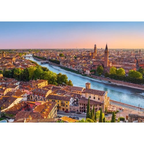 Verona, Olaszország - 500 darabos Puzzle (B-54299)