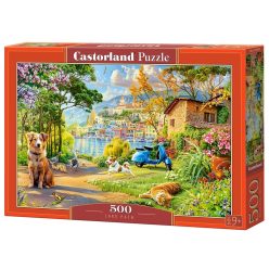 Tóparti ösvény - 500 darabos Puzzle (B-54305)