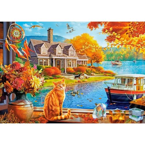 Friss őszi kilátás - 500 darabos Puzzle (B-54312)