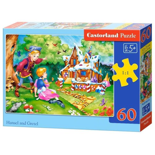 Jancsi és Juliska - 60 darabos Puzzle (B-066216)