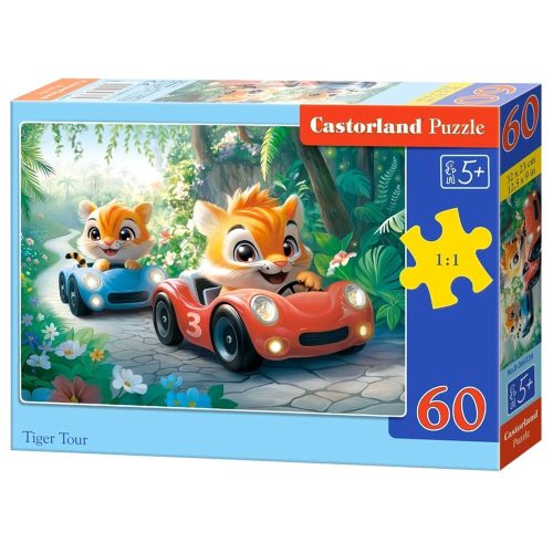 Tigris túra - 60 darabos Puzzle (B-066339)