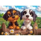 Boldog tacskók - 60 darabos Puzzle (B-066353)