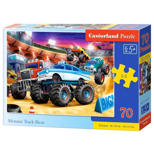 Monster Truck Show - 70 darabos Puzzle (B-070077)