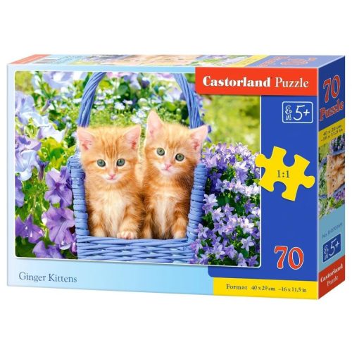 Ginger cicák - 70 darabos Puzzle (B-070169)