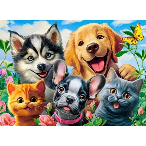 Kiskedvenc szelfi - 70 darabos Puzzle (B-070220)