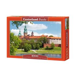   Wawel királyi kastély, Krakkó, Lengyelország - 1000 darabos Puzzle (C-102334-2)