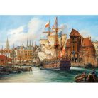 A régi Gdansk másolata - 1000 darabos Puzzle (C-102914-2)