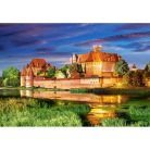 Malbork vára, Lengyelország - 1000 darabos Puzzle (C-103010-2)