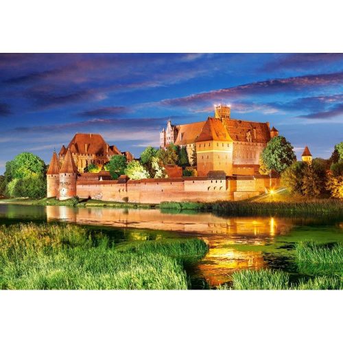 Malbork vára, Lengyelország - 1000 darabos Puzzle (C-103010-2)